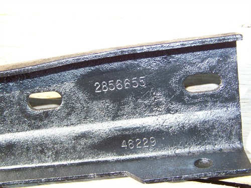 1968 1969 Dodge Charger LH Front Bumper Brackets OEM 2856655 2856657 - Picture 5 of 5