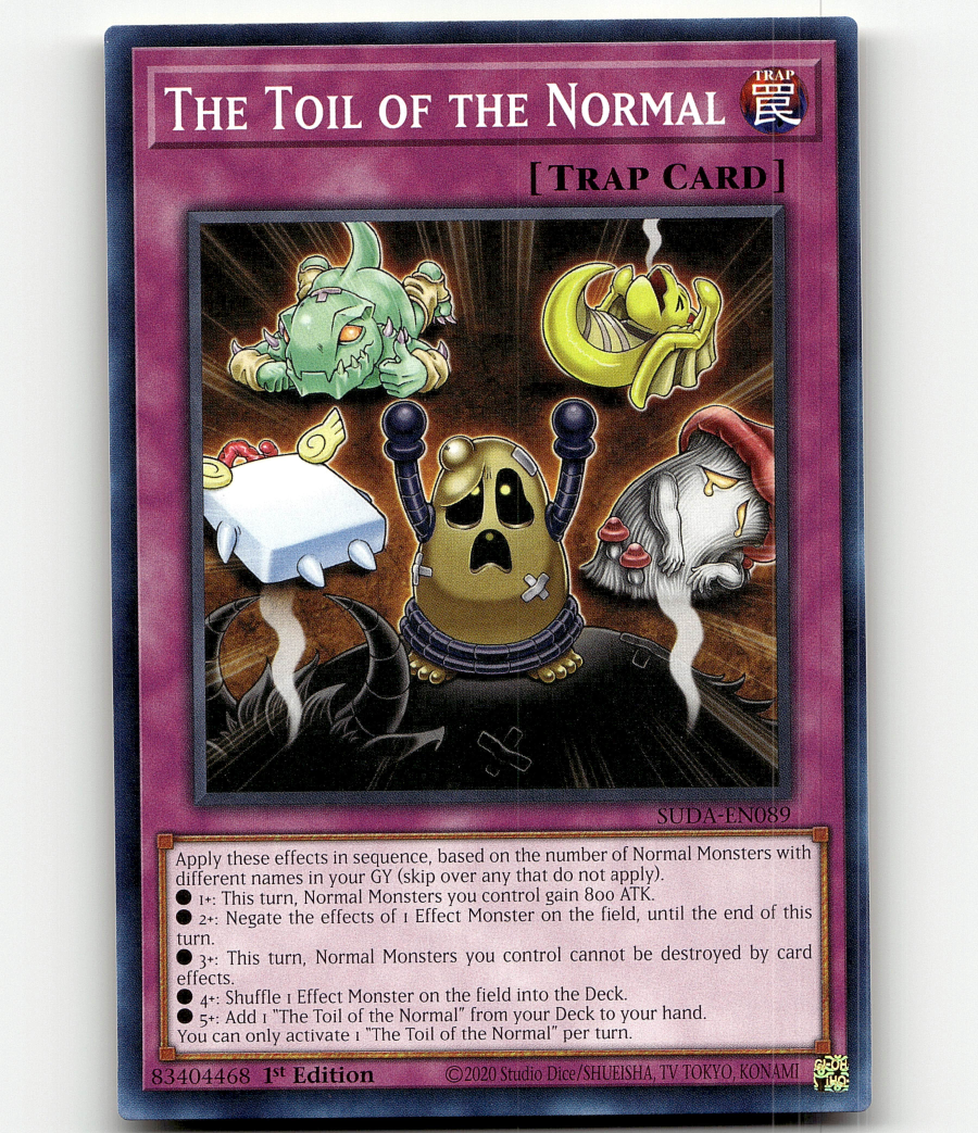 Yugioh The Toil of the Normal - Supreme Darkness | eBay Yugioh The Toil of the Normal - Supreme Darkness | eBay