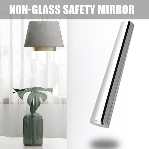 2M Mirror Wall Sticker Self Adhesive Bathroom DIY Art Home Decor Stick On Large - Picture 7 of 12