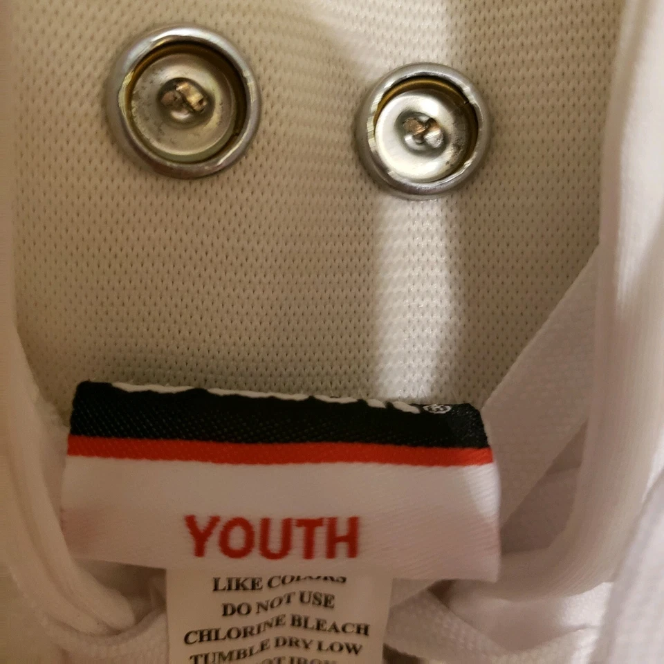 PANTALONES CAPRI WILSON BASEBALL TALLA JUVENIL TALLA GRANDE ~ Blanco Foto 3 de 4