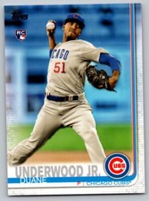 2019 Topps #315 Duane Underwood Jr.     Chicago Cubs Rookie
