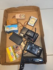 Camera And Accessories Lot 3 Vinatage Kodak Keystone Polaroid Untested