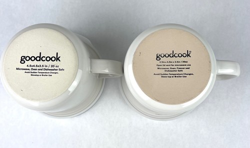 2 Goodcook 20 Oz. Vented Stoneware Soup Mug Back to School - Picture 4 of 8