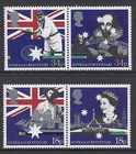 1988 GB AUSTRALIA BICENTENARY SET OF 4 FINE MINT MNH SG1396-SG1399