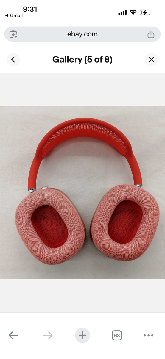Apple AirPods Max Wireless Over-Ear Headset - Pink for sale online