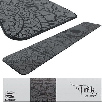 Dart Mat - World Champions/Ink/Mod | Dart Oche Mat with Soft Tip and Steel Tip T
