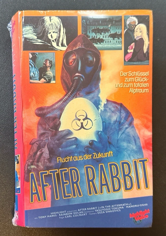 After Rabbit Flucht a.d. Zukunft FSK16 Highlight RAR Sammler Hardcover 1987 VHS - Bild 4 von 4