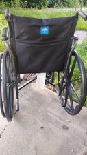 Medline Lightweight Transport Wheelchair 12 inch Wheels 300 lb Capacity