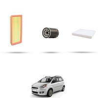 Hoffcar Wartungsset - 3 Filter Kompatibel Mit Fiat Idea 1.2 16V 59KW Ab 2004