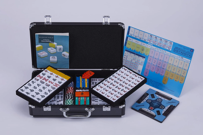 #ad #ad AMOS Riichi Mahjong Tiles “Complete Gear” Set Taiyo Giken Japan NEW $148.90