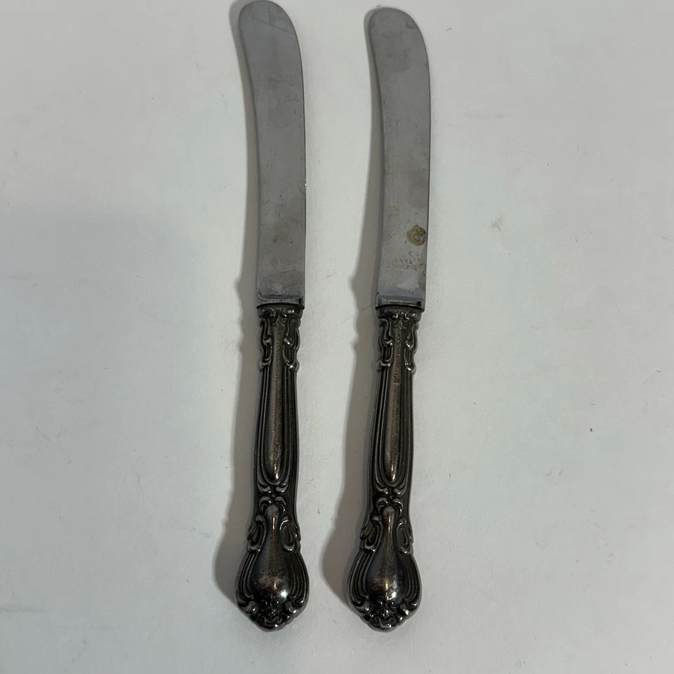 2 Gorham Sterling Flatware, Chantilly, Butter Knife, 6 1/4 inches - Image 2 of 4