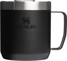 Image of Stanley Classic Legendary Camp Travel Mug 350ml Stainless Steel Black Coffee