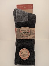 Gold Toe Heavyweight Limited Edition Boot Socks Size 6-12 - Two Pair Pack