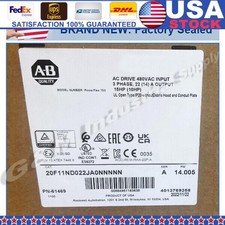 ALLEN BRADLEY 20F11ND022JA0NNNNN PowerFlex Air Cooled 753 AC Drive FREE SHIP