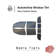 Nano Ceramic PreCut Window Tint Film for Nissan Titan 2016-2023 4 Dr Crew Cab