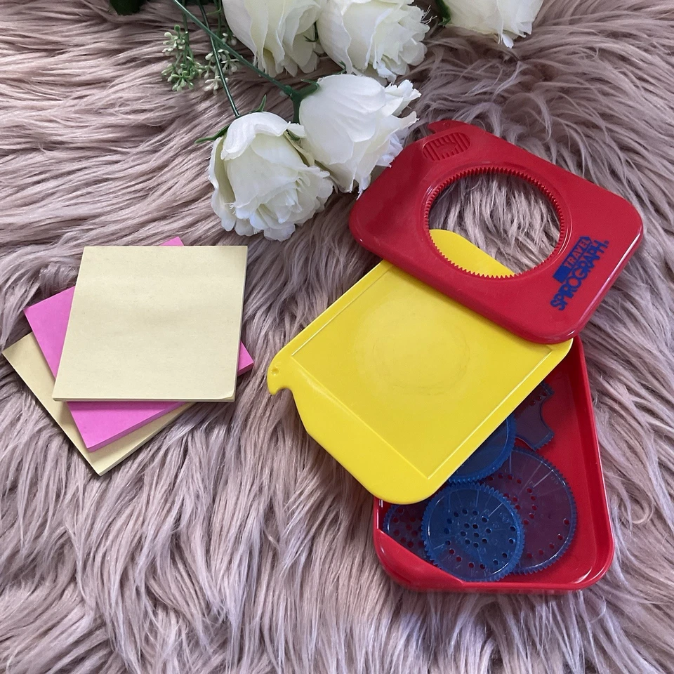 Parker Travel Spirograph Vintage 1992 Kenner Tonka - Image 4 of 4