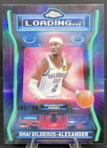 2025 Topps Chrome Shai Gilgeous-Alexander Base (RAW)