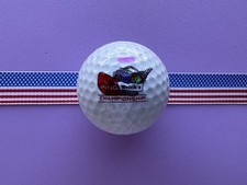 VINTAGE 1990s PING PROMOTIONAL PING WELCH'S CHAMPIONSHIP "U" STAMP 3 GOLF BALL