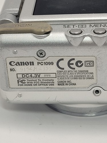 Canon PowerShot A95 5.0MP Digital Compact Camera Silver Tested - Bild 12 von 12