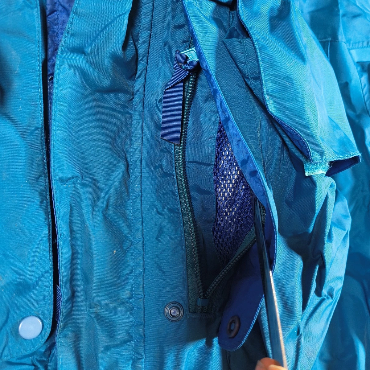 Chaqueta De Colección Patagonia SST Hombres XL Pesca Vadeo Impermeable Concha Cremallera Completa Años 90