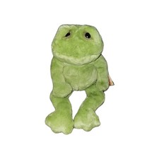Dakin Applause Lou Rankin Friends Plush Happy Herbert Green Frog 16 With Tags