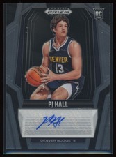 2024-25 Panini Prizm Black PJ Hall Rookie Auto #RS-PJH