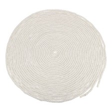 6mm x 66 Feet White Cotton Rope 15 Strand for DIY Wall Hanging Knotting