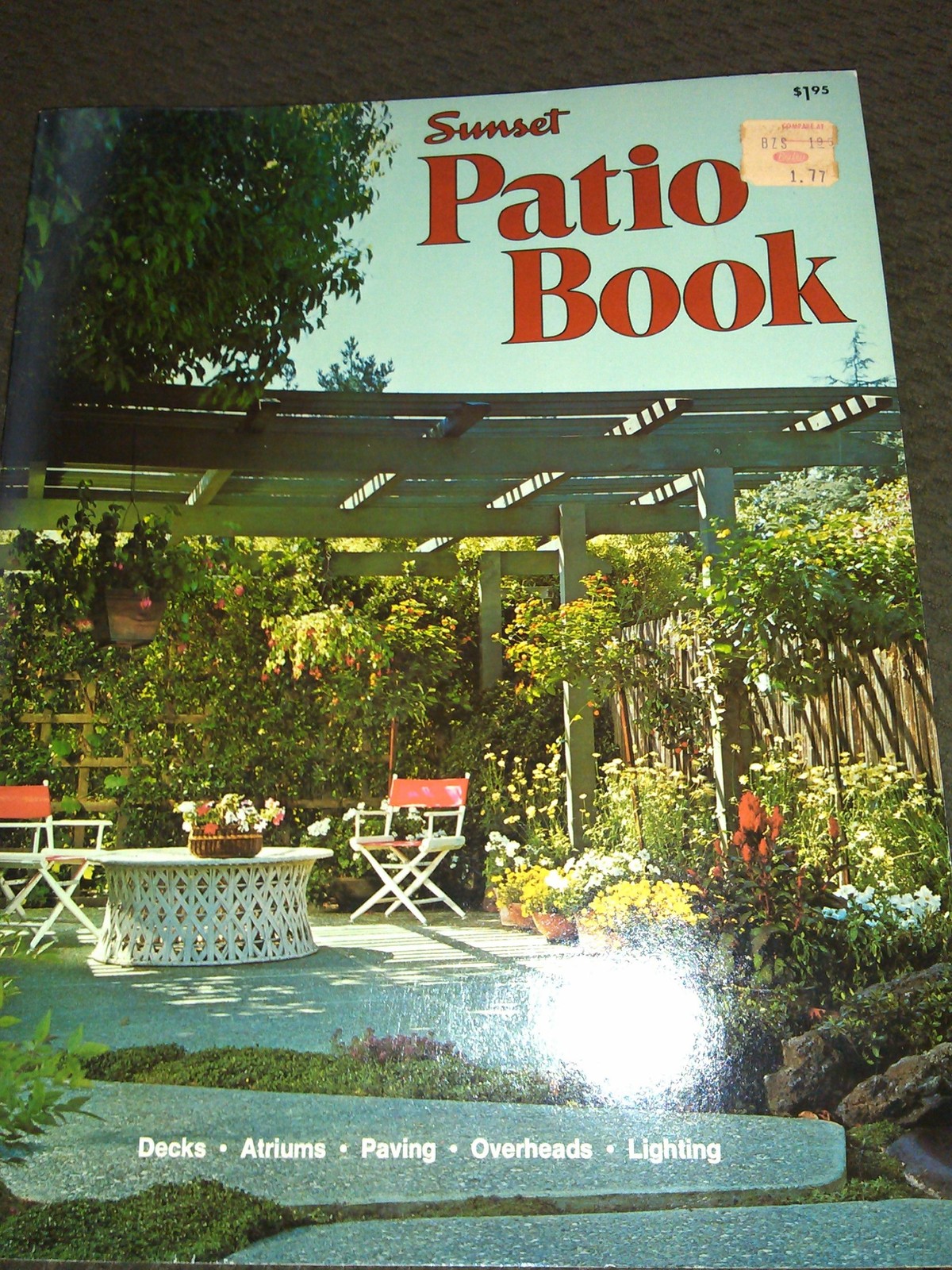 Sunset Patio Book