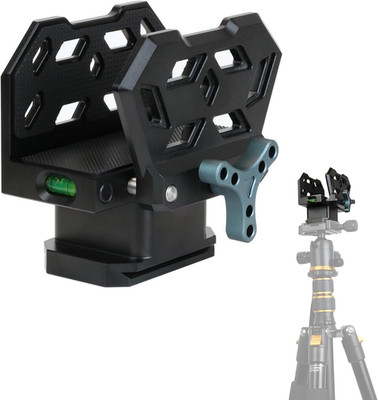Arca Swiss Rifle Saddle Clamp Aluminum Alloy Shooting Rest Mount with Bubble Lev