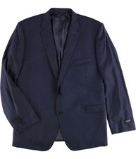 Ralph Lauren Mens Big Tall Formal Tuxedo, Blue, 54 Regular / 50W x UnfinishedL