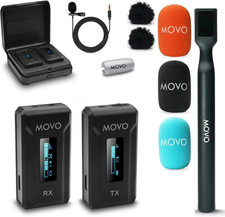 WMX-2 Wireless Lavalier Microphone with Charging Case for Vlogging DSLR