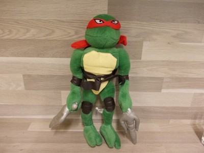 Turtles Plüsch  TMNT 2007, 32 cm  Ninja Turtles Stofftier Raphael Teenage Mutant
