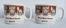 2 - Vintage 1993 Campbell's Soup Mug Cup M'm! M'm! Good!