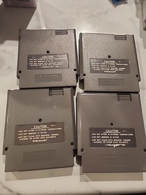 Nes Games Lot Top Gun Astyanax Blades Of Steel