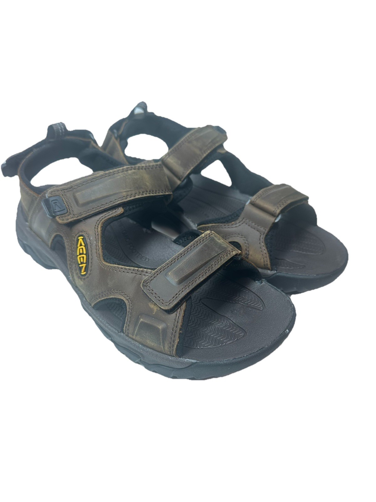 KEEN Sandalo Uomo Impermeabile Targhee III Punta Aperta Bisonte Pacciamatura Taglia 12