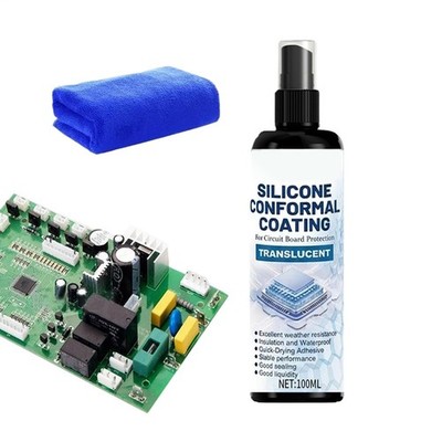 Silicone Conformal Coating Spray 100ml Waterproof Flexible Clear