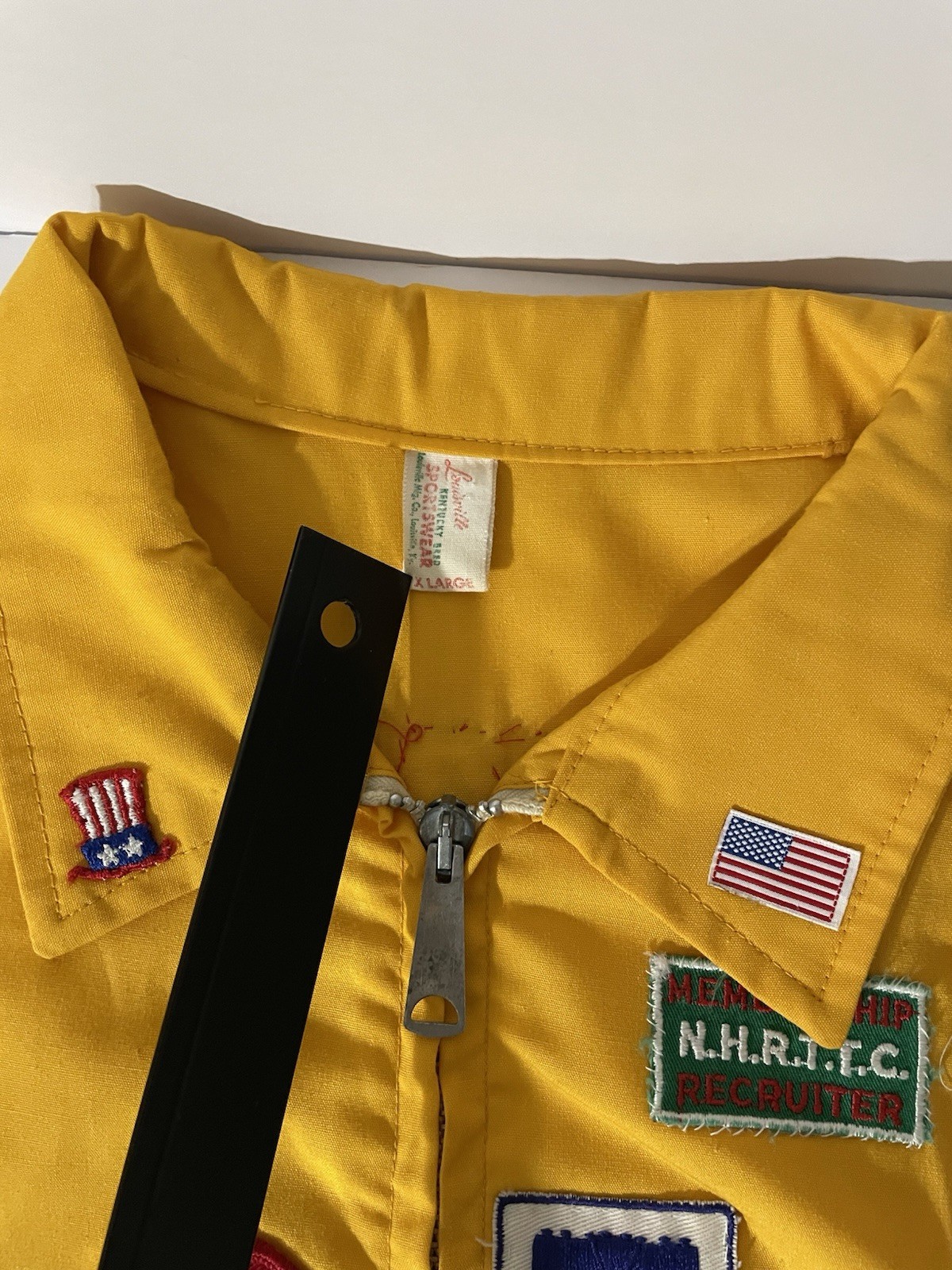 70’s/80’s Holiday Ramblers Patch Work Jacket Size… - image 5