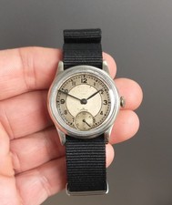 Vintage 1940's Tellus Cortebert Watch Cal 499 WWII era