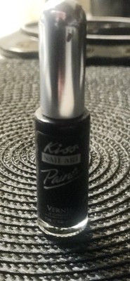 KISS NY PRECISION BRUSH NAIL ART LINER FOR FINE DETAILING #NAL03 BLACK
