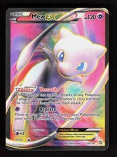 Mew EX - 120/124 - Pokemon Dragons Exalted Black White Full Art Card MP on eBay