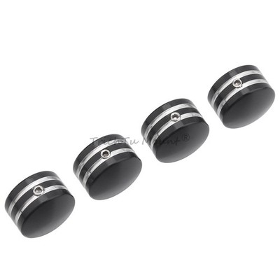 4pcs Head Bolt Cover Caps Black/Chrome/Copper For Harley Twin Cam Models 1999-up
