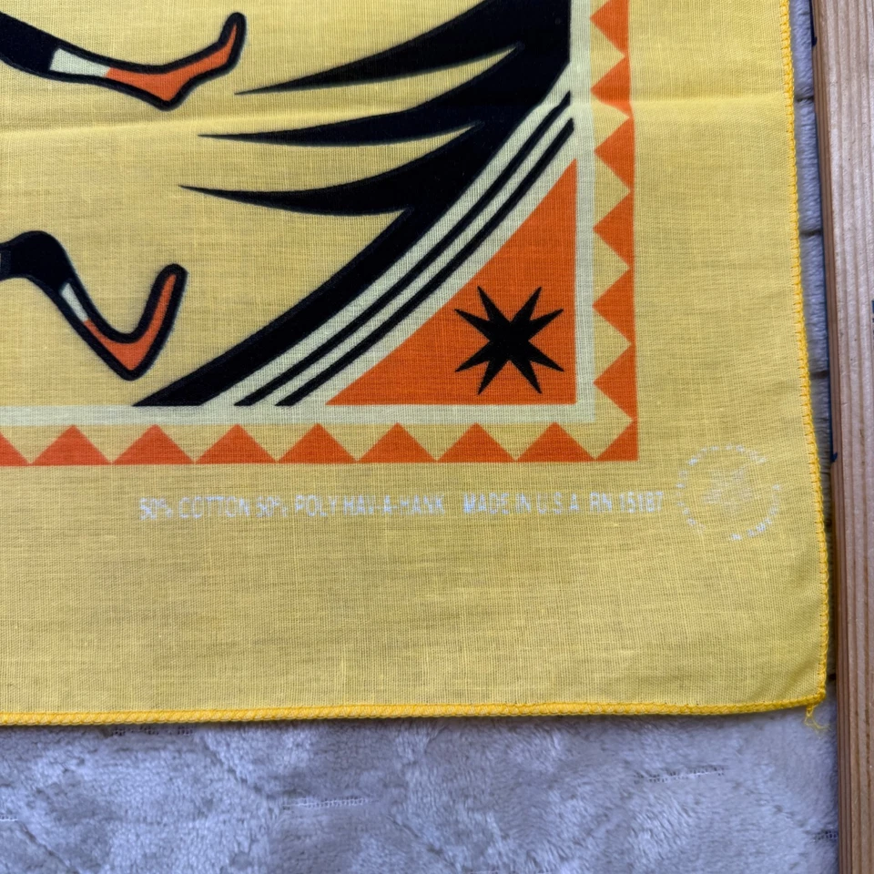 VTG Hav-a-Hank Bandana Lot 5 Multicolored USA Made Kokopelli Geometric Aztec - Image 3 of 4