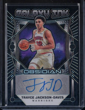 2024-25 Obsidian Trayce Jackson-Davis Galaxy Ink Auto #144/149 WARRIORS