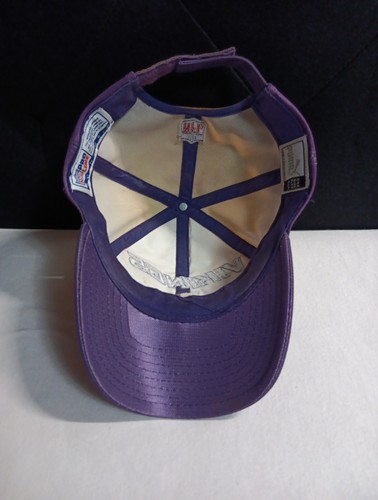 Pro Line NFL Vikings Embroidered Front Puma Hat Cap Ombre Yellow Purple - Picture 5 of 7