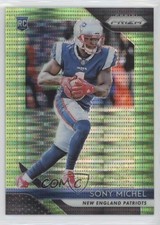2018 Panini Prizm Rookie Neon Green Pulsar Prizm Sony Michel #211 0c6