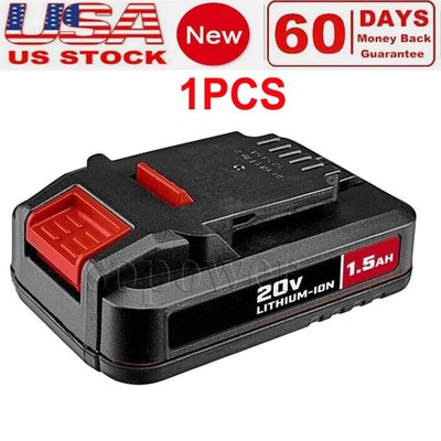 20V 1500mAh rechargeable Lithium-Ion Battery for BAUER 20V