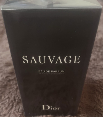 Dior Sauvage Eau de Parfum Spray 100ml / 3.4 fl oz Fragrance Perfume Bottle