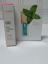CLARINS LIP COMFORT OIL, #6 MINT, 0.09 OZ NIB