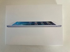 Apple iPad Air Silver 2013 32GB WI-FI A1474 Empty Box White MD789LL/A