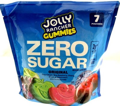 Jolly Rancher Gummies ~ ZERO SUGAR FREE  ~ Gummy Candy ~ 4.9oz Bag